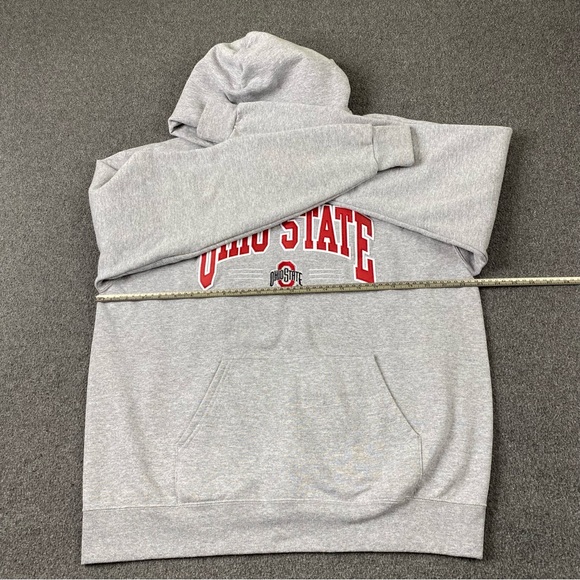 Vintage Champion Ohio State Gray Hoodie Men’s Size Large - Picture 9 of 10